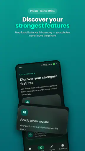 AI हेयर स्टाइल, दाढ़ी, चश्मा screenshot