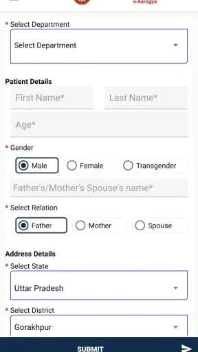 AIIMS Gorakhpur e-Aarogya screenshot
