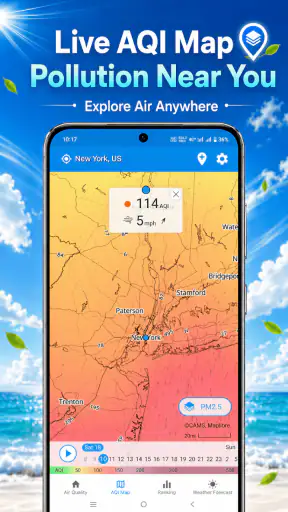 Air Quality Index: AQI Tracker screenshot