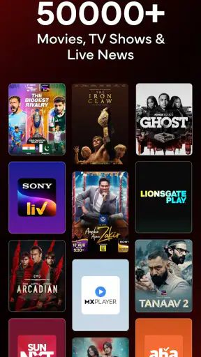 Airtel Xstream Play: 25+ OTTs screenshot
