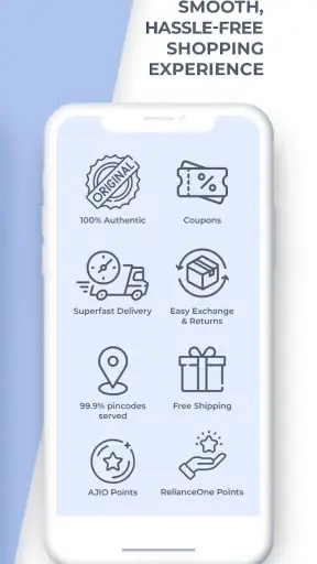 AJIO Online Shopping App screenshot