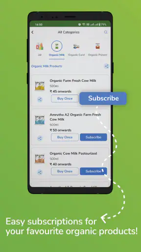 Akshayakalpa Organic Milk screenshot
