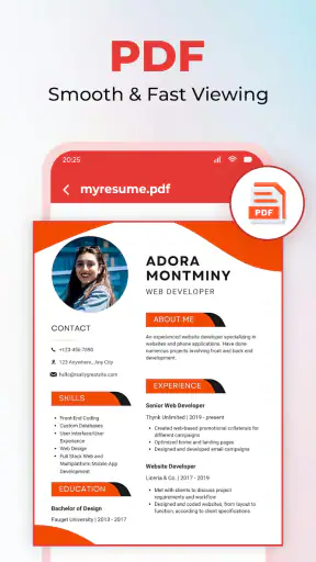 All Documents Reader: PDF Word screenshot