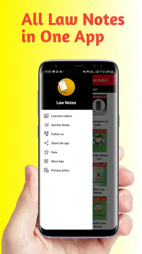 All Law Notes screenshot