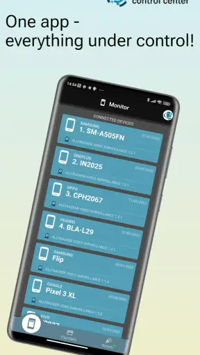 AllTracker Control Center screenshot