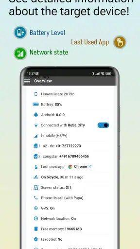 AllTracker Control Center screenshot