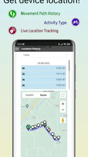 AllTracker Control Center screenshot