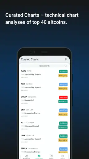 altFINS screenshot