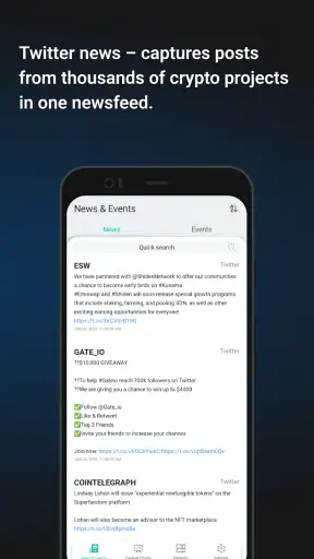 altFINS screenshot