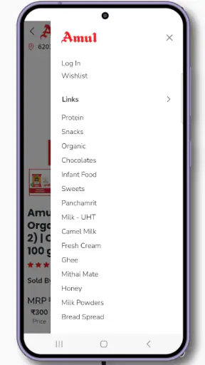 Amul Shop screenshot