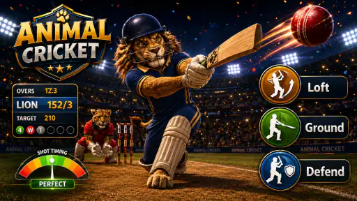 Animal Cricket screenshot