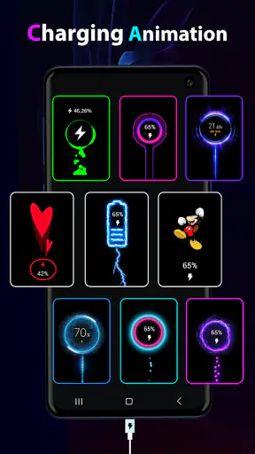 Animated Battery Charger Theme screenshot