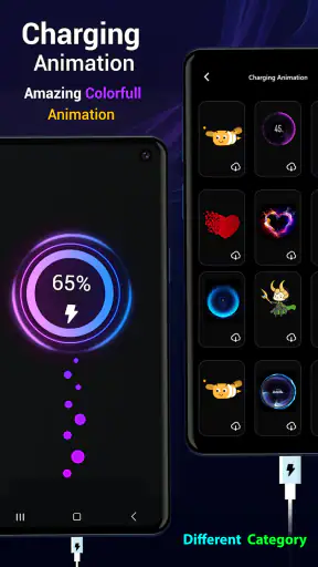 Animated Battery Charger Theme screenshot