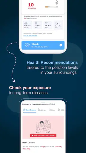 AQI वायु गुणवत्ता सूचकांक screenshot