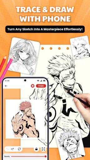 AR Art Draw - Trace Sketch App screenshot