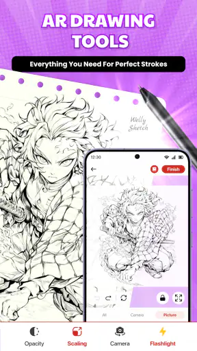 AR Art Draw - Trace Sketch App screenshot