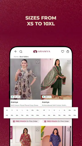 Aramya screenshot