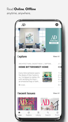 Architectural Digest India screenshot