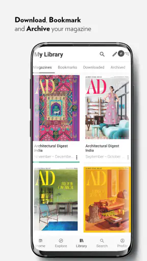 Architectural Digest India screenshot