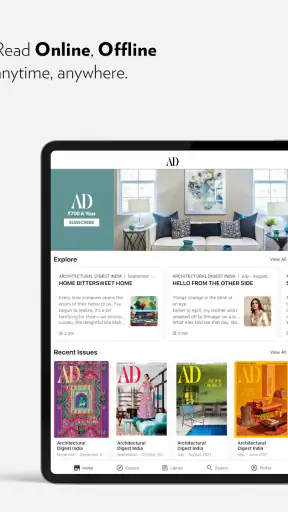 Architectural Digest India screenshot