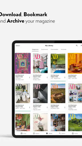 Architectural Digest India screenshot