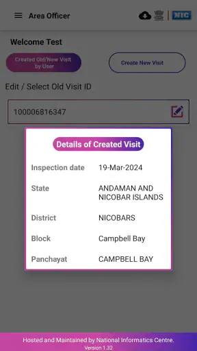 Area Officer screenshot