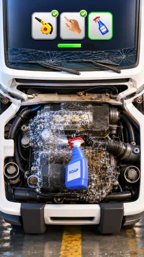 ASMR Car Restore: Wash & Fix screenshot