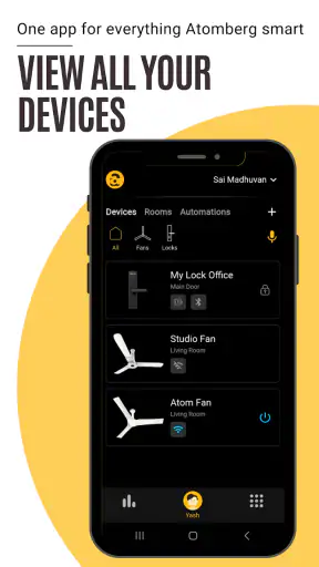 Atomberg Home screenshot