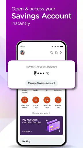 AU 0101: Mobile Banking App screenshot
