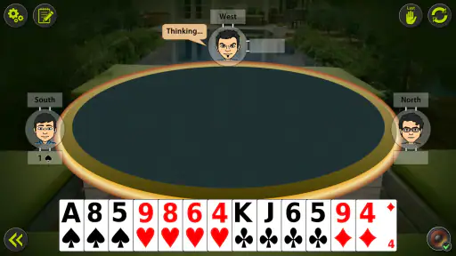 Auction Bridge & IB Card Game screenshot