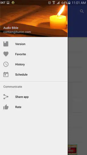 Audio Bible screenshot