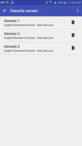 Audio Bible screenshot