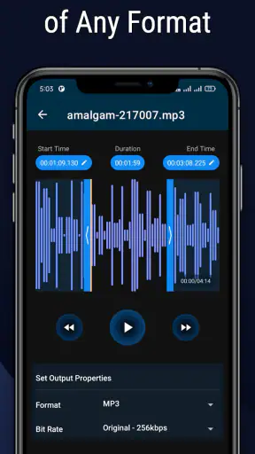 Audio Cutter Audio Joiner App screenshot