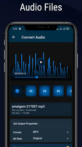 Audio Cutter Audio Joiner App screenshot