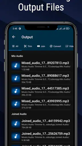 Audio Cutter Audio Joiner App screenshot