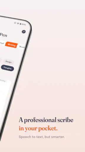 AudioPen screenshot