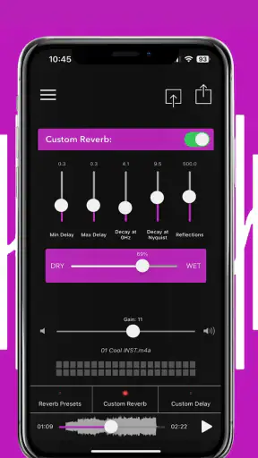 AudioVerb: Add Reverb to Audio screenshot