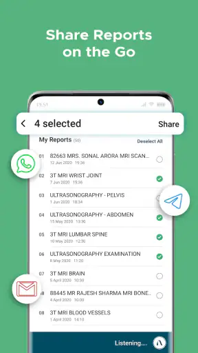 Augnito: Medical Dictation App screenshot
