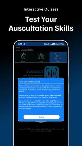 Auscultation | Heart Sounds screenshot