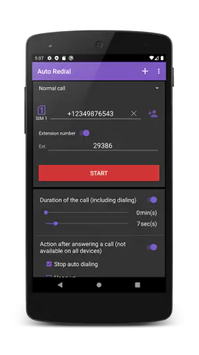 Auto Redial screenshot