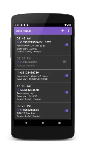 Auto Redial screenshot