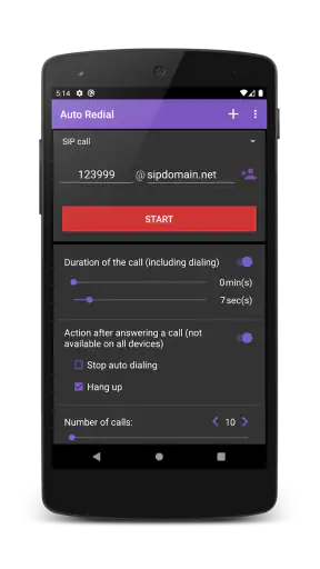 Auto Redial screenshot