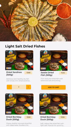 Autokaaran Sea Foods screenshot