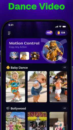 Baby Dance AI - Photo Dance screenshot