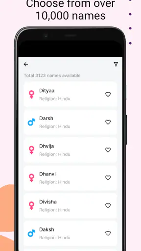 Baby Names - Indian baby names screenshot
