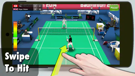 Badminton 3D screenshot