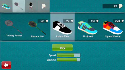 Badminton 3D screenshot