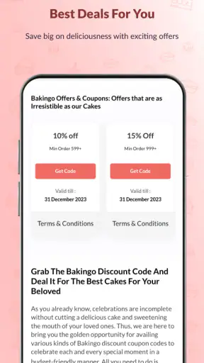 Bakingo: Online Cake Delivery screenshot