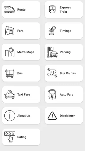 Bangalore Metro Route Map Fare screenshot