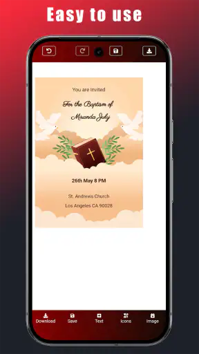 Baptism Communion Confirmation screenshot